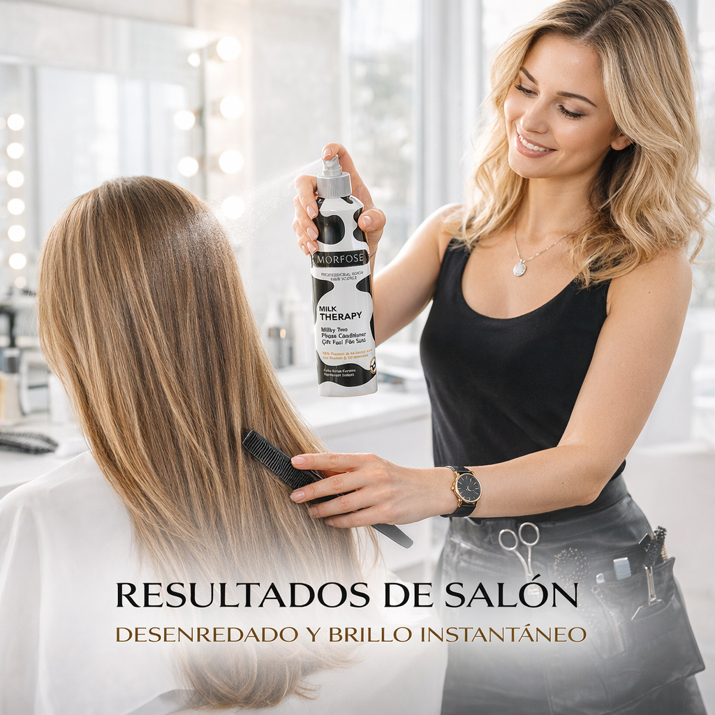 Morfose – Acondicionador Bifásico Milk Therapy con Proteínas de Leche, Vitaminas y Aminoácidos 400 ml