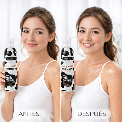 Morfose – Milk Therapy Shower Mousse hidratante para ducha 200 ml