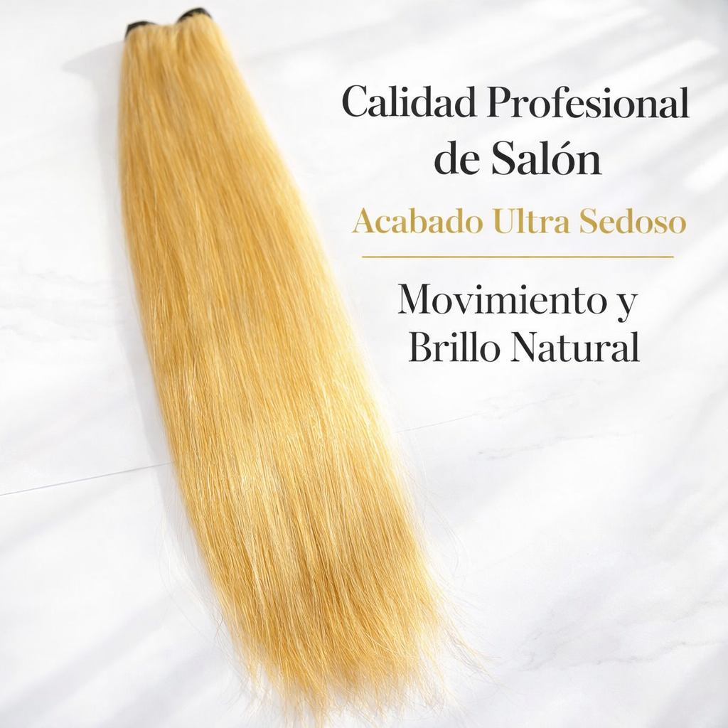 Inizia – Extensiones de Cabello Natural de India Remy Liso Punta Llena