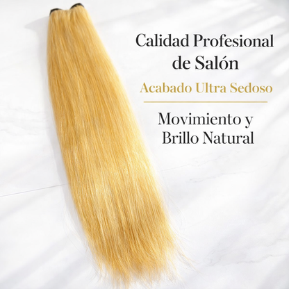 Inizia – Extensiones de Cabello Natural de India Remy Liso Punta Llena