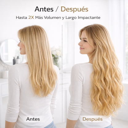 Inizia – Extensiones de Cabello Natural de India Remy Liso Punta Llena