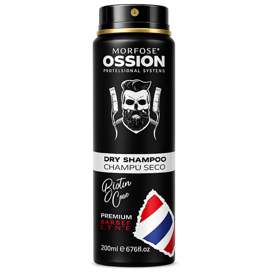 Morfose Ossion – Champú en Seco con Biotina para Cabello Limpio y Fresco 200 ml
