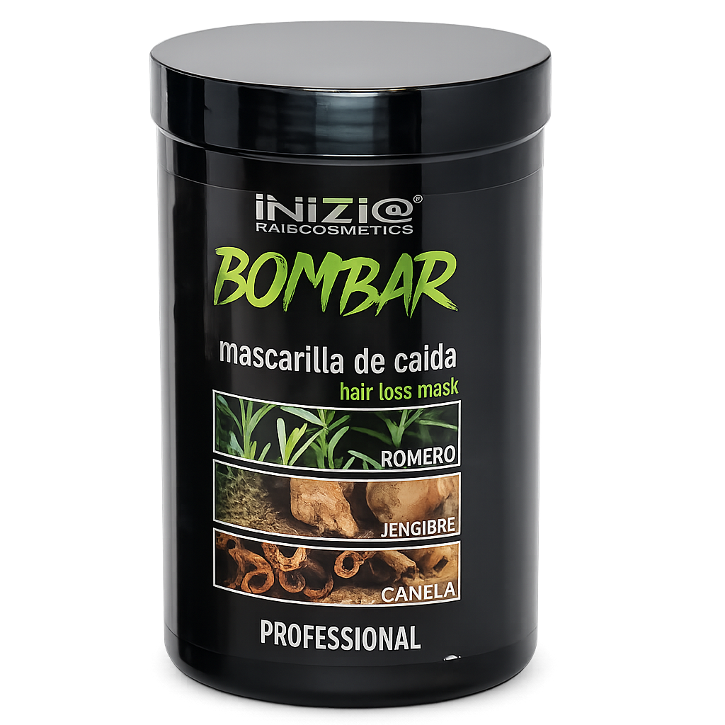 Inizia Bombar Mascarilla Anticaída – Nutrición y Fortalecimiento Capilar