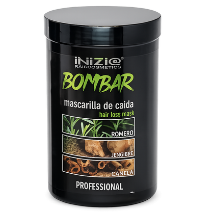 Inizia Bombar Mascarilla Anticaída – Nutrición y Fortalecimiento Capilar