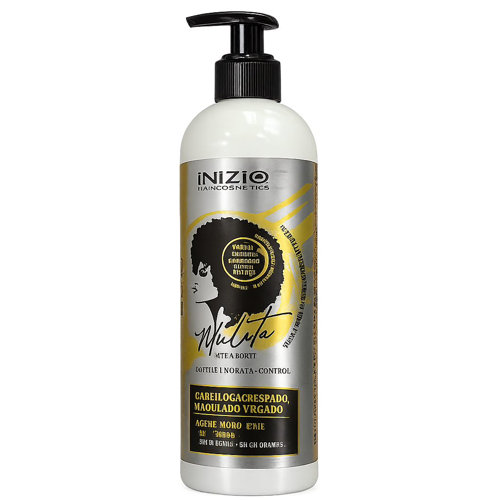 Leave-In Mulata Línea Afro – Crema de peinado hidratante y definidora 500ml