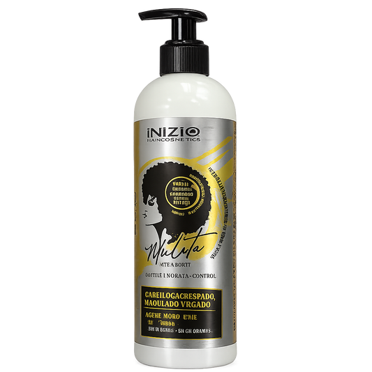Leave-In Mulata Línea Afro – Crema de peinado hidratante y definidora 500ml