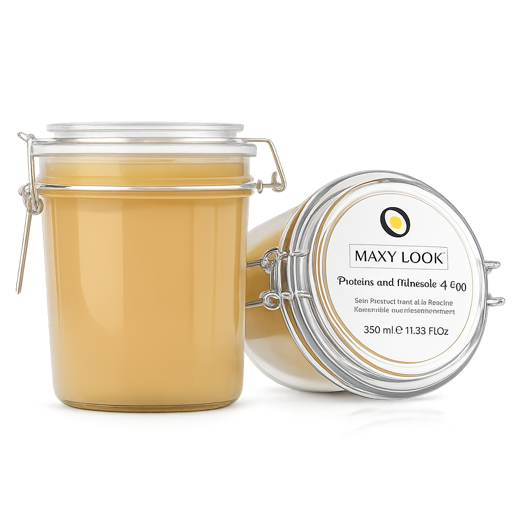 Maxy Look – Mascarilla Capilar con Proteínas de Huevo Reestructurante y Nutritiva 350 ml