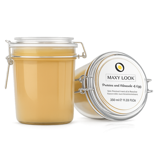 Maxy Look – Mascarilla Capilar con Proteínas de Huevo Reestructurante y Nutritiva 350 ml