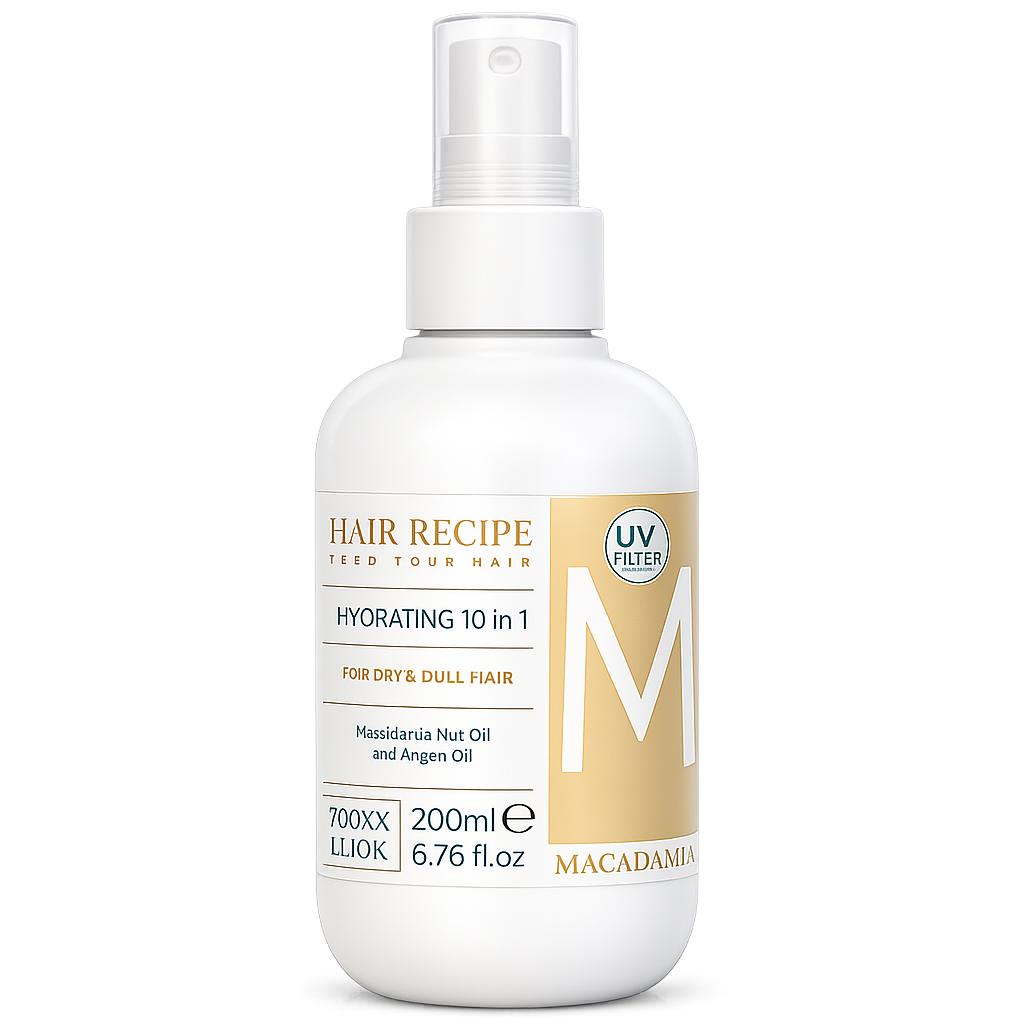 Maxy Look – Spray Leave-In Multiacción 10 en 1 para Cabello Seco y Opaco 200ml