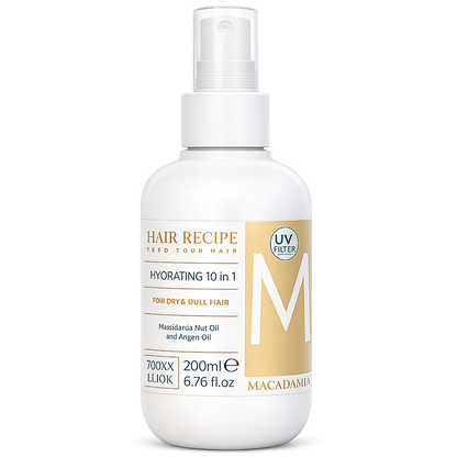 Maxy Look – Spray Leave-In Multiacción 10 en 1 para Cabello Seco y Opaco 200ml