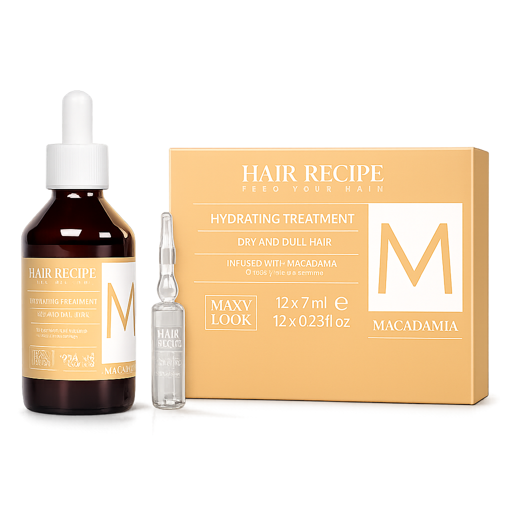 Maxy Look – Tratamiento Hidratante con Aceite de Macadamia para Cabello 100ml