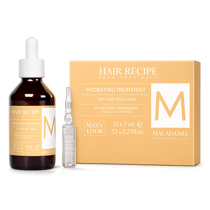 Maxy Look – Tratamiento Hidratante con Aceite de Macadamia para Cabello 100ml