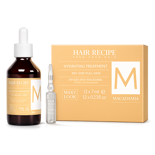 Maxy Look – Tratamiento Hidratante con Aceite de Macadamia para Cabello 100ml