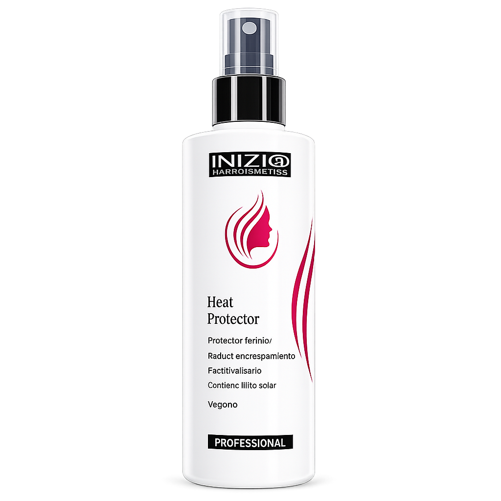 Inizia Hair Cosmetics – Protector Térmico Vegano con Filtro Solar Anti-Encrespamiento