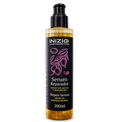 Inizia – Sérum reparador profesional con Argán y Macadamia para protocolos en salón