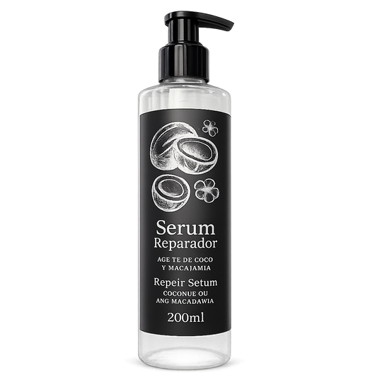 Inizia Hair Cosmetics – Sérum Reparador de Coco y Macadamia Nutritivo 200ml