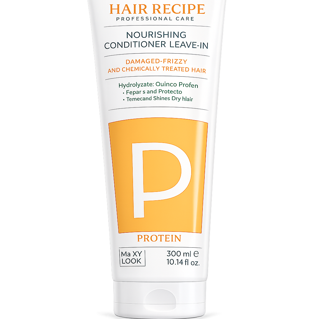 Maxy Look – Acondicionador Leave-in Proteico Reparador con Queratina y Quinoa para Cabello Dañado 300ml