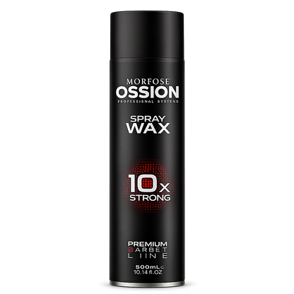 Morfose Ossion – Laca de Fijación 10x Strong Profesional para Peinados Duraderos 300ml