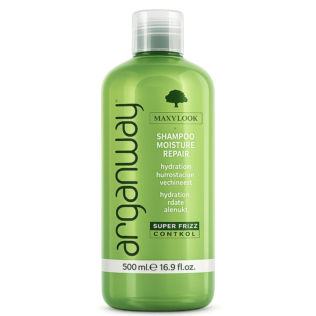 Arganway Maxy Look – Champú Moisture Repair Hidratante para Cabello Seco 500 ml