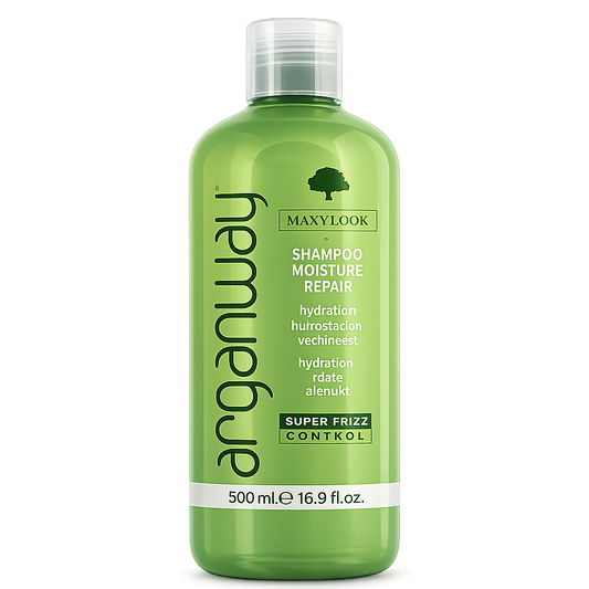 Arganway Maxy Look – Champú Moisture Repair Hidratante para Cabello Seco 500 ml