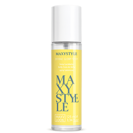 Maxy Look – Spray de Brillo con Aceite de Argán Efecto Glossy 115 ml