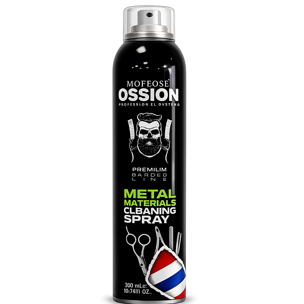 OSSION – Spray desinfectante para herramientas metálicas, desinfección rápida, uso profesional, 300 ml