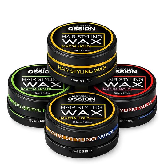 Ossion – Cera Capilar Styling Wax Fijación Media a Muy Fuerte para Peinado 150ml