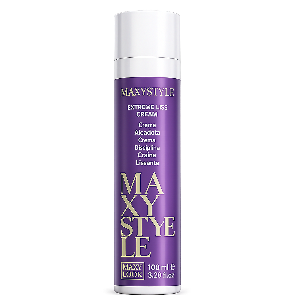Maxy Look – Crema Alisadora con Aceite de Aguacate para Cabello Liso 100ml