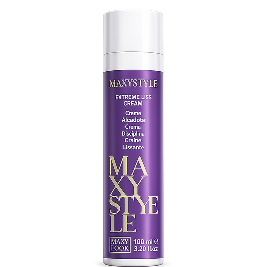 Maxy Look – Crema Alisadora con Aceite de Aguacate para Cabello Liso 100ml