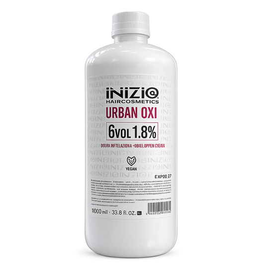 Inizia Hair Cosmetics – Crema Oxidante Profesional para Coloración, Activa Tinte, Uso Profesional, 1000ML