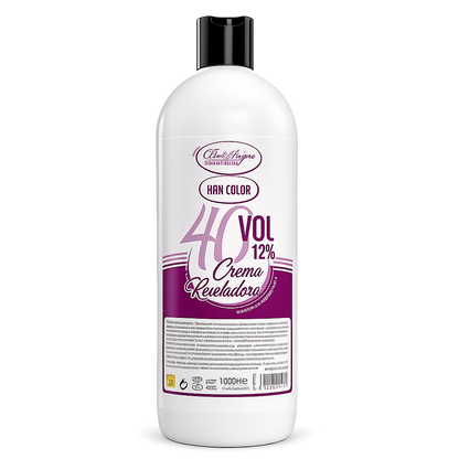 Be´Shyne® - Crema Reveladora 40 VOL (12%) con Peróxido para Tintes sin Amoníaco 1L
