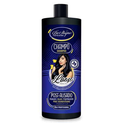 Be´Shyne® – Champú post-alisado con aceite de argán, macadamia y keratina 1L