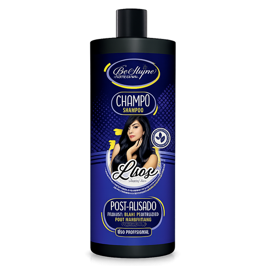 Be´Shyne® – Champú post-alisado con aceite de argán, macadamia y keratina 1L