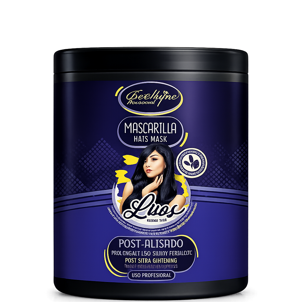 Be´Shyne® - Mascarilla Post-Alisado con Keratina y Aceites Nutritivos 1L