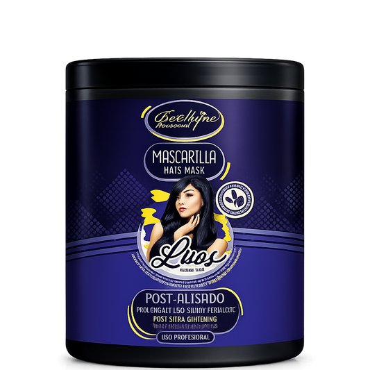 Be´Shyne® - Mascarilla Post-Alisado con Keratina y Aceites Nutritivos 1L