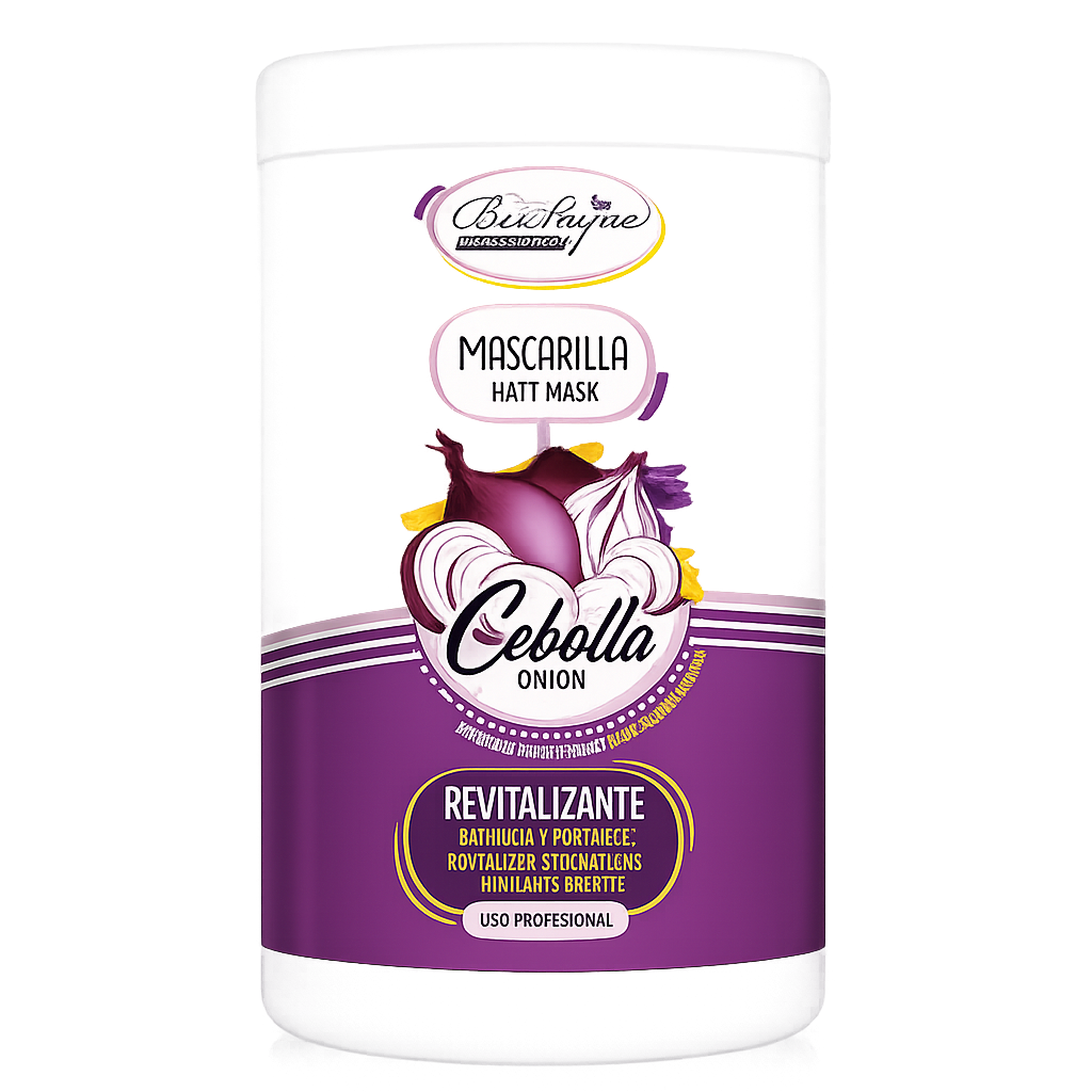 Be’Shyne® - Mascarilla Revitalizante de Cebolla para Crecimiento del Cabello 1L