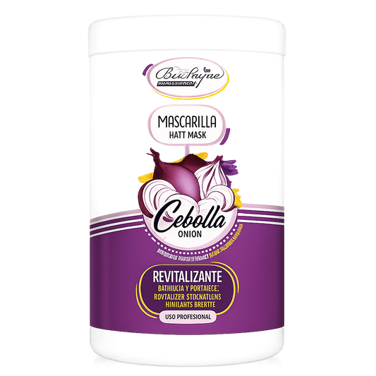 Be’Shyne® - Mascarilla Revitalizante de Cebolla para Crecimiento del Cabello 1L