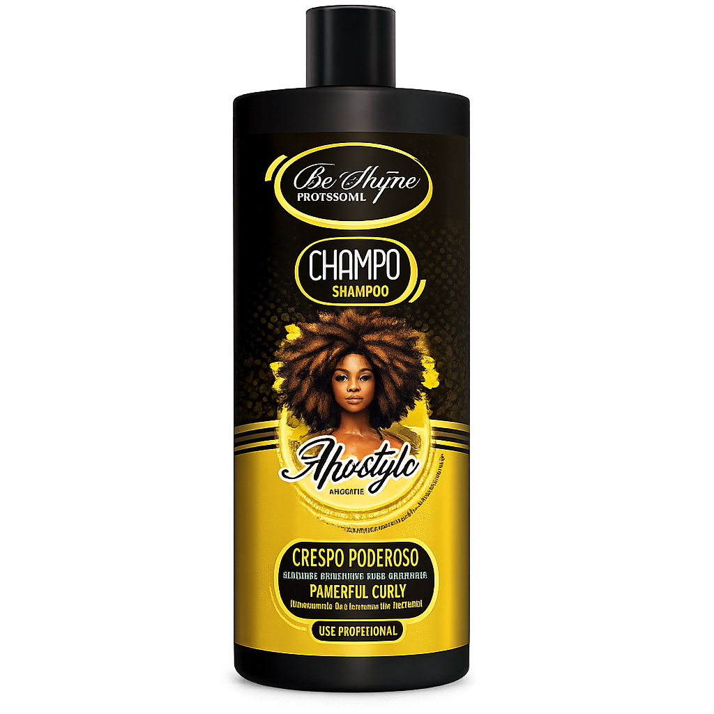 Be´Shyne – Champú Afro Style Hidratante con Amla para Rizos 1L