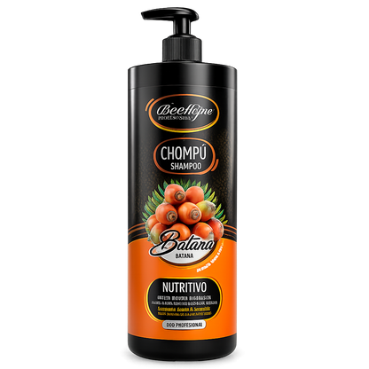 Be´Shyne - Champú Reparador con Aceite de Batana para Cabello Seco o Dañado 1L