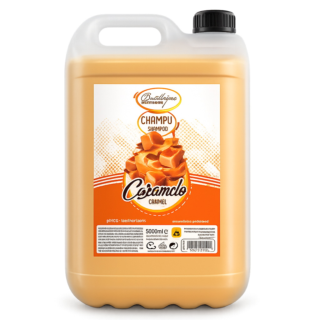 Be´Shyne® – Champú caramelo pH 5.5 para todo tipo de cabello, 5L