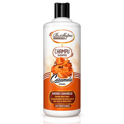 Be´Shyne - Champú Neutro Caramelo pH 5.5 para Todo Tipo de Cabello 1L