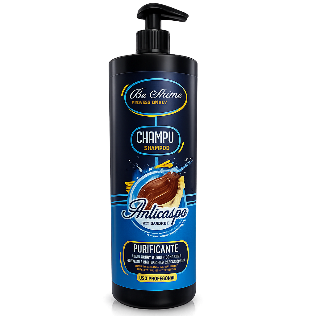 Be´Shyne® – Champú Anticaspa purificante con aloe vera 1L