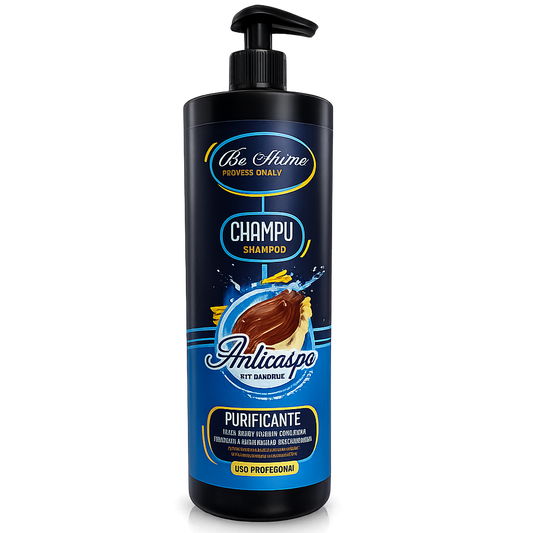 Be´Shyne® – Champú Anticaspa purificante con aloe vera 1L