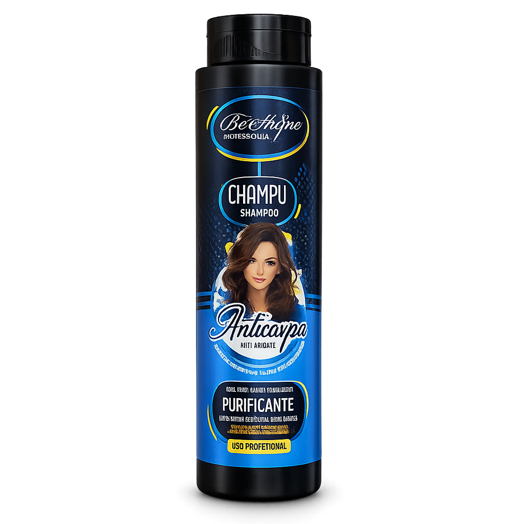 Be’Shyne® – Champú Anticaspa Purificante con Aloe Vera y Soja 500ml