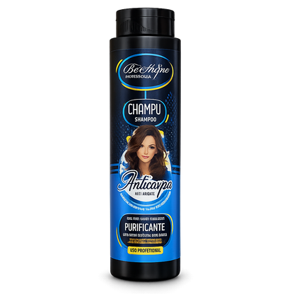 Be’Shyne® – Champú Anticaspa Purificante con Aloe Vera y Soja 500ml