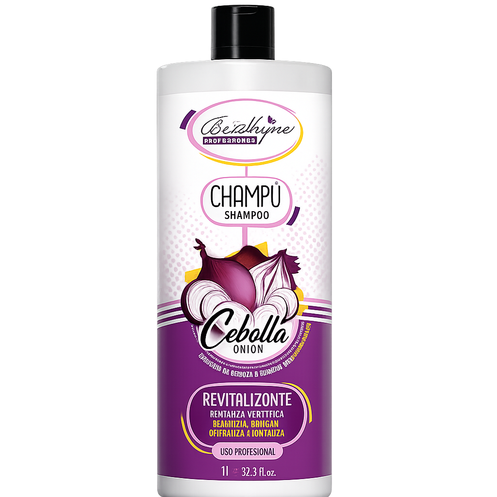 Be Shyne Professional – Champú revitalizante con extracto de cebolla 1L