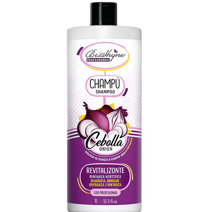 Be Shyne Professional – Champú revitalizante con extracto de cebolla 1L