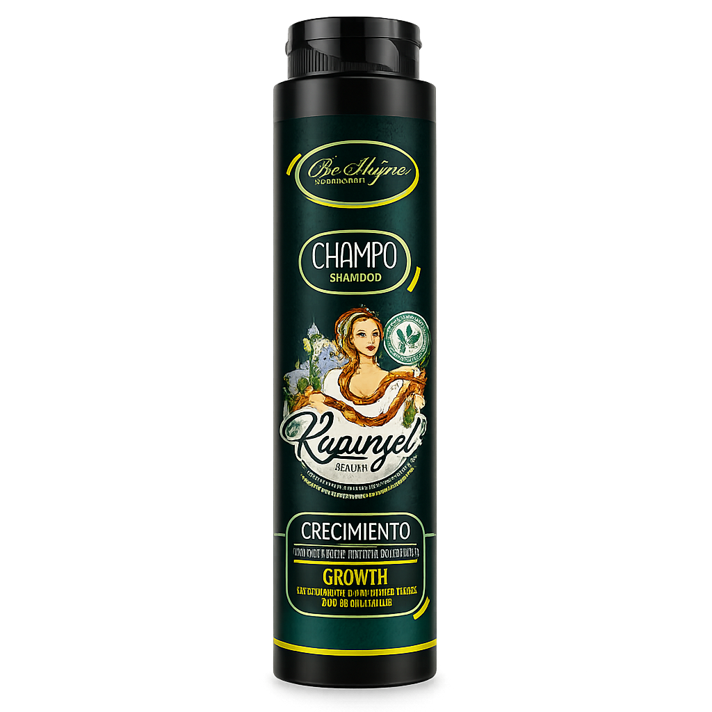 Be’Shyne – Champú Rapunzel de Crecimiento con Aceite de Argán y Coco 400 ml