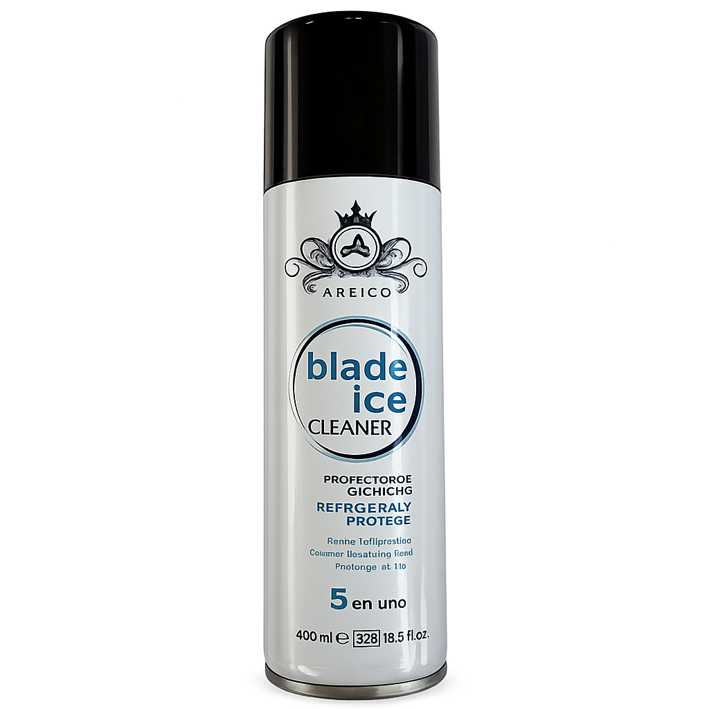 Artico MEN – Blade Ice Cleaner Spray 5 en 1 para Cuchillas de Barbería (Protege y Enfría)