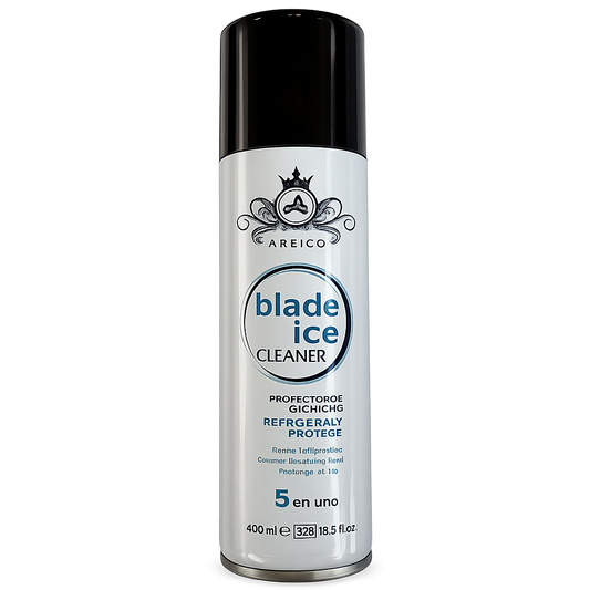 Artico MEN – Blade Ice Cleaner Spray 5 en 1 para Cuchillas de Barbería (Protege y Enfría)